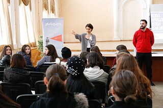 Berufsorientierungstage in Kutaissi