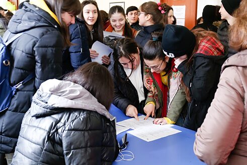 Berufsorientierungstage in Kutaissi