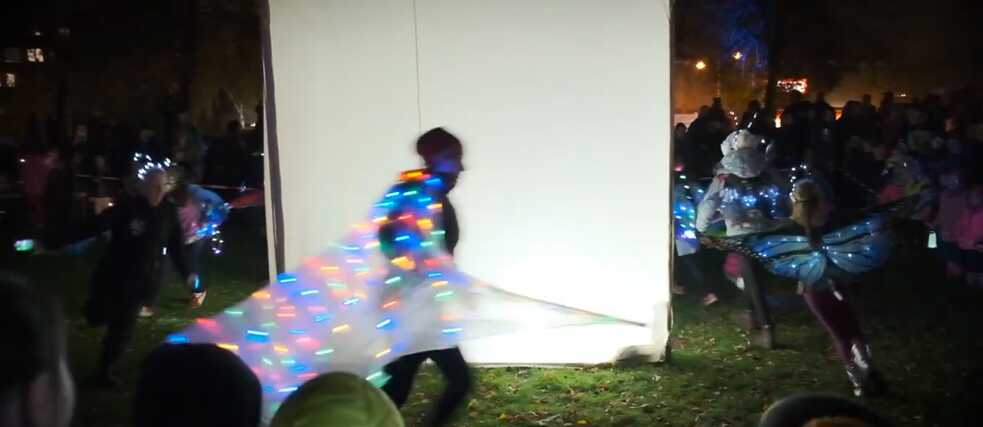 Das Quartier bietet Projekte für kulturelle Bildung in Bremer Stadtteilen an – darunter auch das Tanz- und Videoprojekt für Kinder „Lichtbox“.