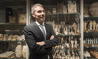 Christian Greco, diretor do Museu Egípcio de Turim