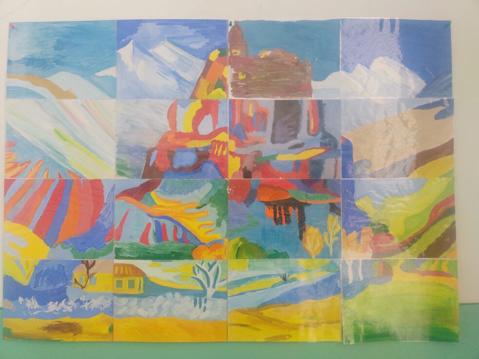 Kunstprojekt Tschambarak