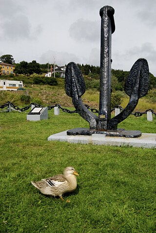 Mémorial aux marins commémore sur Bell Island