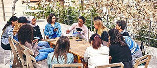 Diskussionen, Mitmachen und Gruppenkochen - Food Design Workshop 