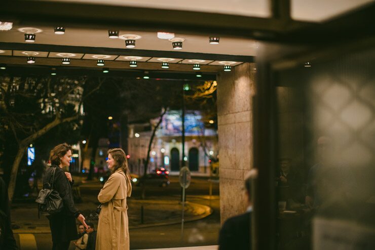 As realizadoras Miriam Bliese e Luzie Loose