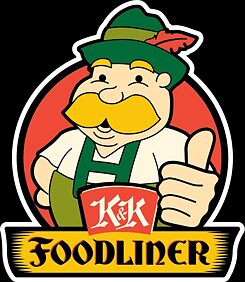 Le logo de la compagnie « K&K Foodliner »