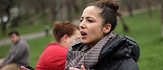 Kosovo mon Amour, Kamilla Fátyol als Elvira