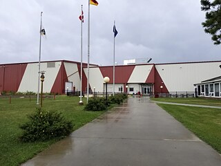 The sports hall of the Victoria Soccer Club