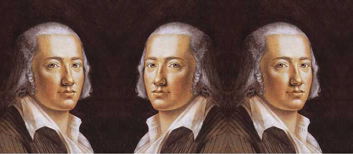 Friedrich Hölderlin. Pastel od Franze Karla Hiemera, 1792