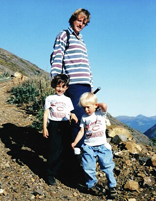 Bernie Kreft with his sons