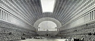 Boullée, Etienne-Louis - Project for a library