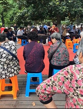 Sängerin am Westlake