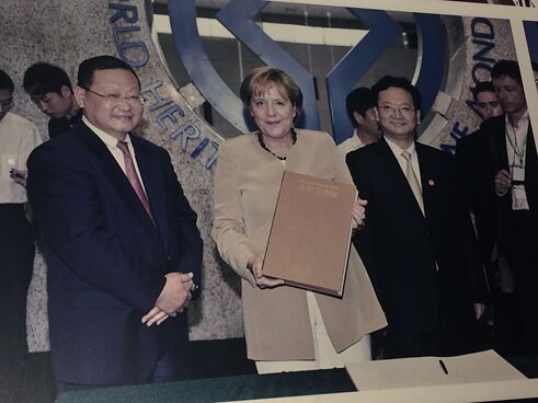 Deutschland lässt grüßen – Angela Merkel war auch schon da