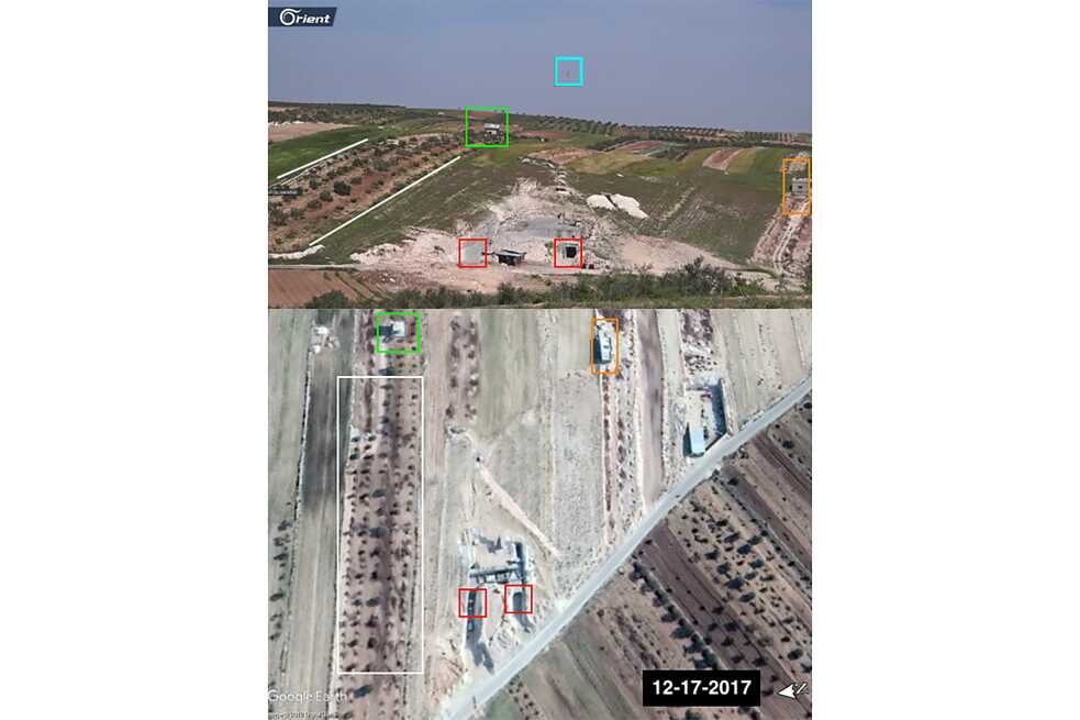 Geolocations of attacked hospitals