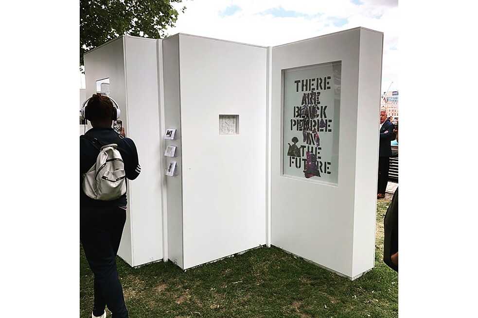 TABPITF COLLAGE print -  Pop up in London South Bank