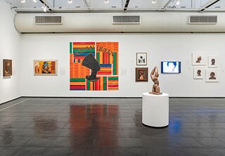 Vista da exposição Histórias Afro-atlânticas