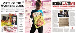 Arts of the Working Class Extrablatt LA: Worlds of Homelessness Titelseite