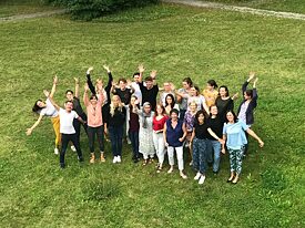 Alle Stipendiat*innen des Ausreiseseminars