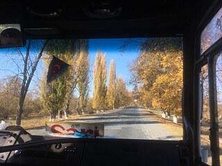 Blick aus der Mashrutka