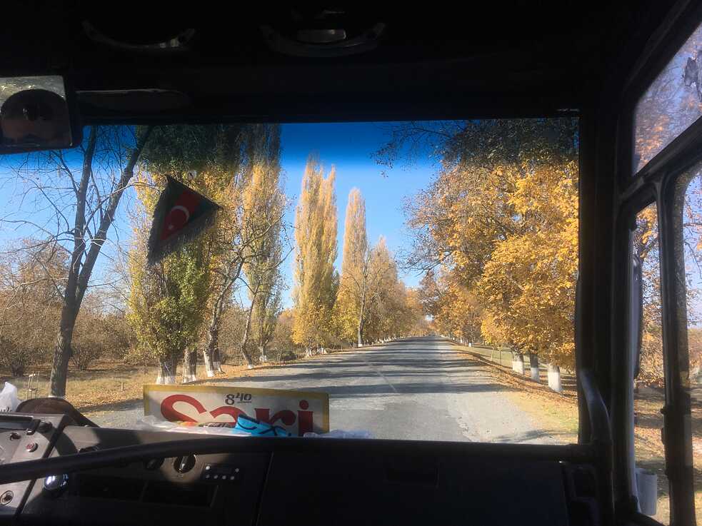 Blick aus der Mashrutka