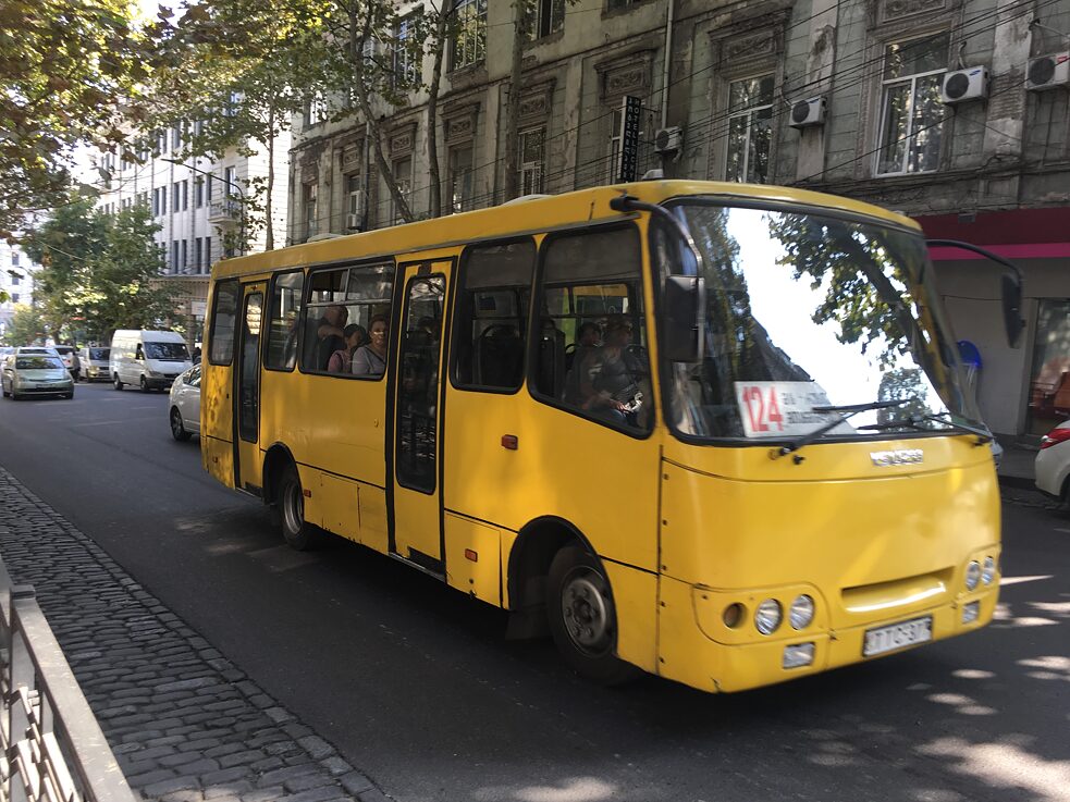 Bus in Tbilisi