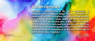 Gendersternchen