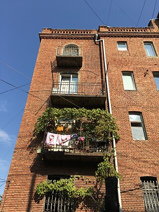 Häuser in Tbilisi