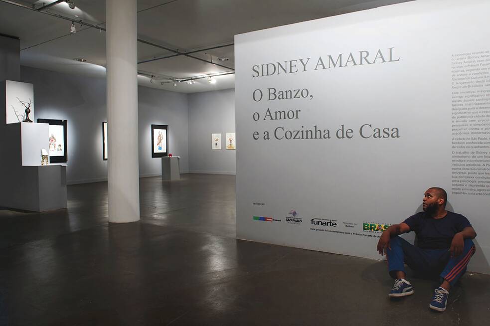O Banzo, O Amor e a Cozinha de Casa, exposição de Sidney Amaral, Museu Afro Brasil, 2015