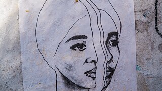 Paste ups de protestas Feministas: Feminicidio, Mente Luna, Acoso Sexual 2