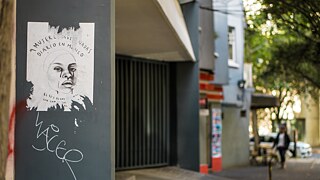 Paste ups de protestas Feministas: Feminicidio, Mente Luna, Acoso Sexual 3