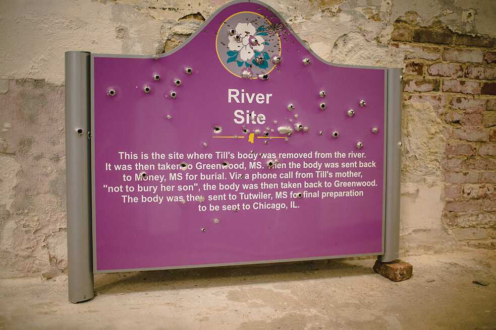 Second historic marker placed at the river site vandalized beyond recognition