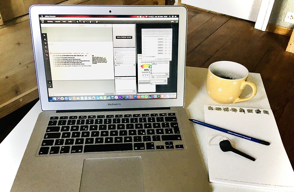 Der neue Arbeitsplatz