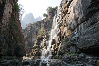 Wasserfall im Yuntai shan Nationalpark