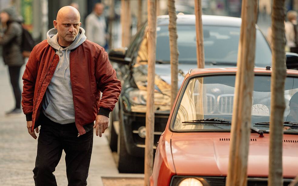 Foto von einem Filmausschnitt des Films Nationalstraße.