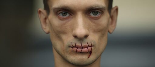 Filmstill „Pavlensky – Man and Might“