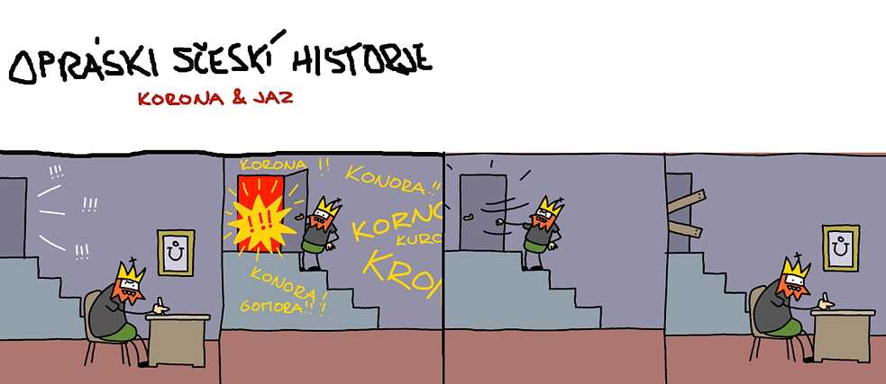 Opráski sčeskí historje