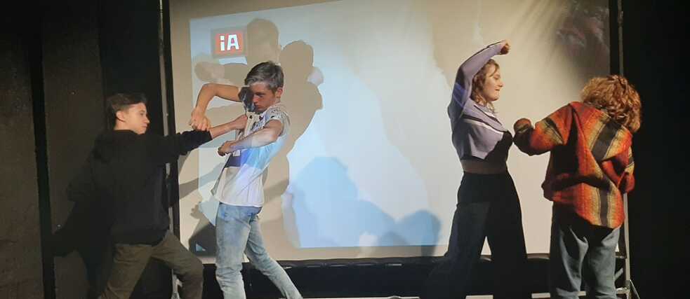 Theatrical rehearsal for “Lorenz.io (Romeo Meetz Yulija)”