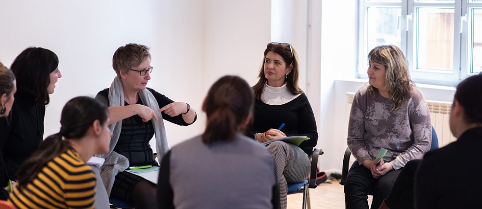 Workshop zum Thema Inklusion am Goethe-Institut Bulgarien, 6. Februar 2020