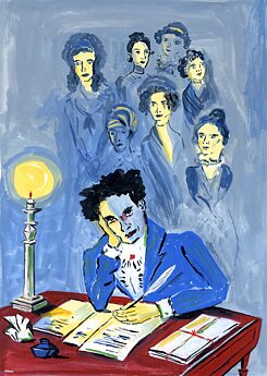 Beethoven schreibt an die "Unsterbliche Geliebte"