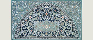 Arabesques : mosquée cathédrale de Qous : typan et écoinçons en faïence (XVI. siècle). Prisse d'Avennes. 1877. 27.5 x 48 cm. The Miriam and Ira D. Wallach Division of Art, Prints and Photographs : Art and Architecture Collection, The New York Public Library. The New York Public Library Digital Collections.18.5 x 11.5 cm. Library of Congress, African and Middle East Division, Near East Section Persian Manuscript Collection