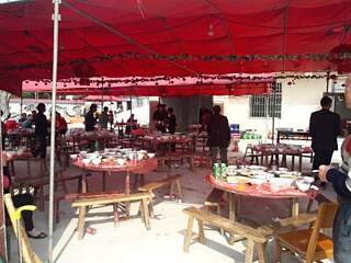 Die Feier (nach dem Essen)