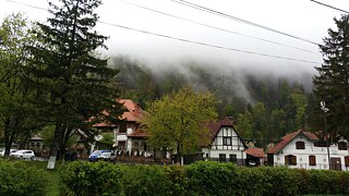 Nicht im Bild: der tolle Ausblick auf die 2.000er-Gipfel der Karpaten.