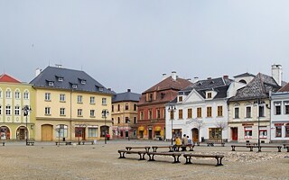 Foto vom Marktplatz Bruntál
