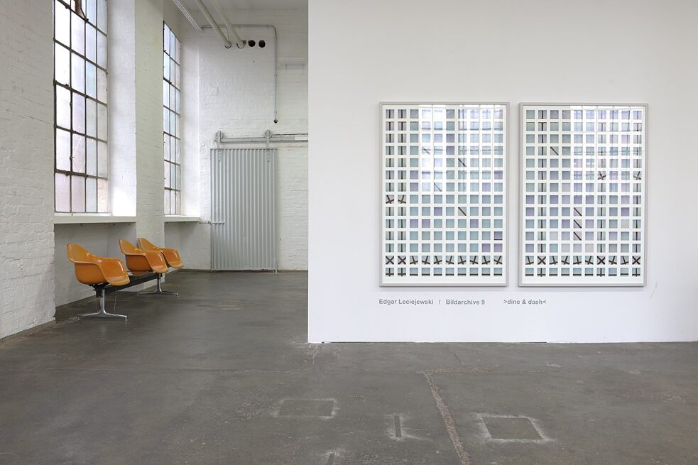 bildarchive exhibition view Spinnerei Leipzig 