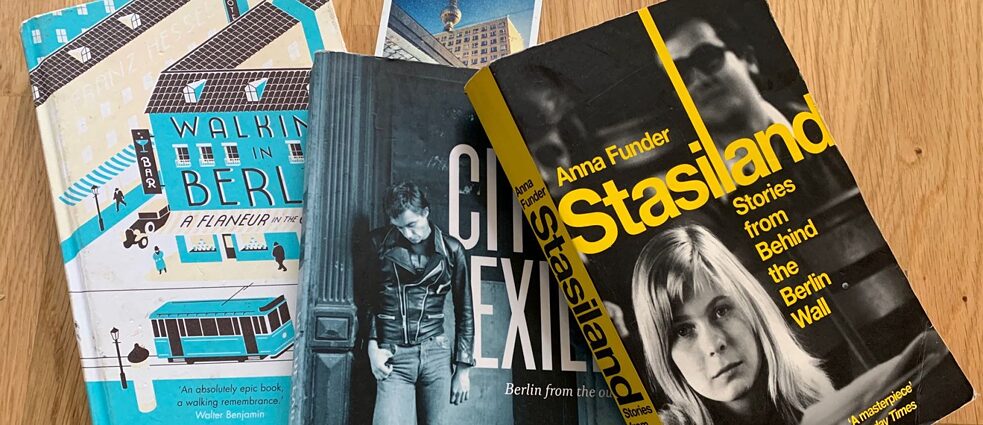 A selection of Berlin-themed books