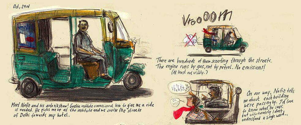Delhi Scetch-Book Auto