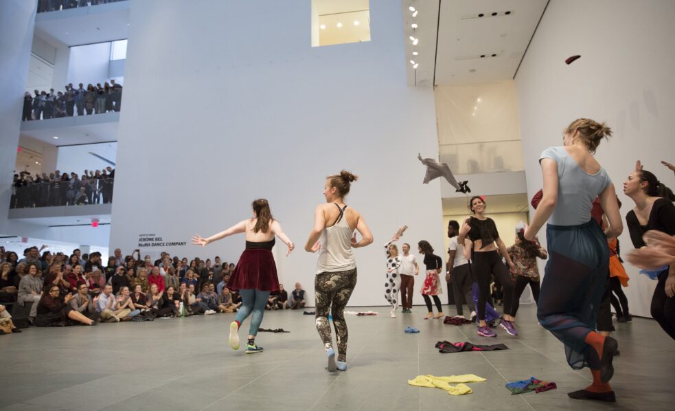Installation view of the exhibition, "Artist's Choice: Jérôme Bel/MoMA DanceCompany." October 27, 2016-October 31, 2016. The Museum of Modern Art, NewYork. Photographer: Julieta Cervantes.