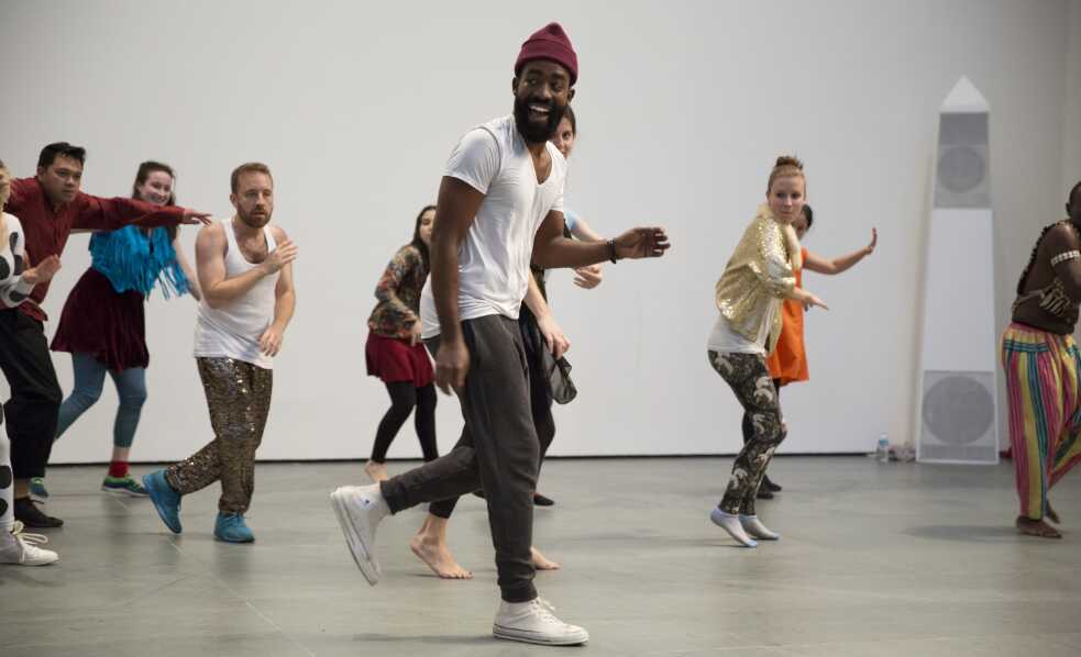 Installations-Ansicht der Ausstellung, "Artist's Choice: Jérôme Bel/MoMA DanceCompany." 27.-31. Oktober2016. The Museum of Modern Art, NewYork. Fotografin: Julieta Cervantes.