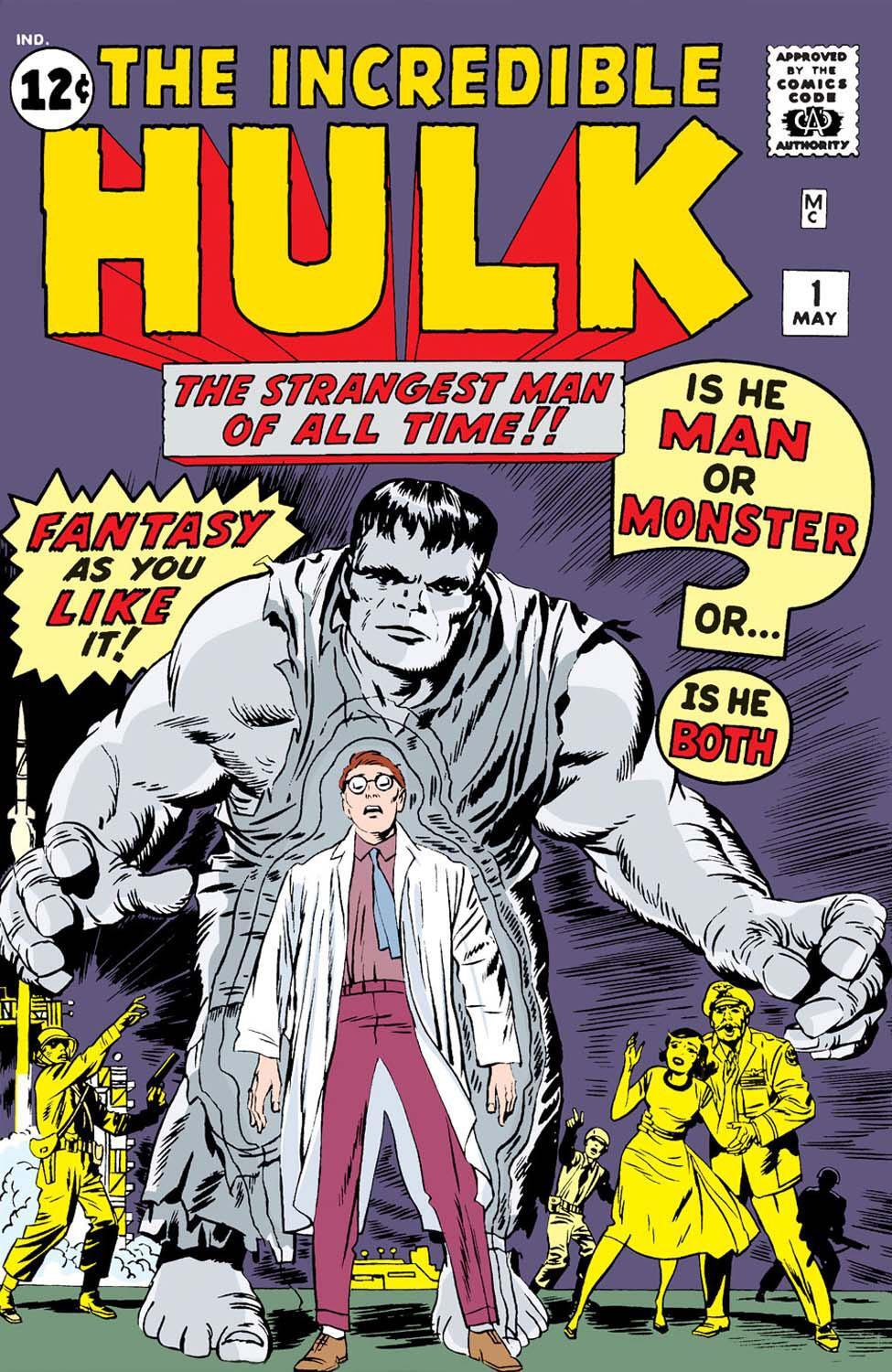 US-Titelseite Hulk Nr. 1
