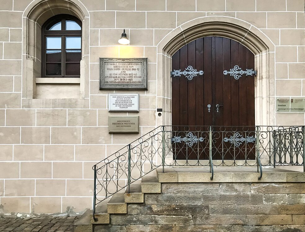 The kitchen turned laboratory where Nuclein was discovered is now a permanent exhibition celebrating the discovery from 1869 