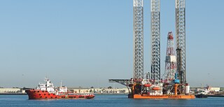 Bild der Sagadril-1 Bohrinsel, Corniche Abu Dhabi